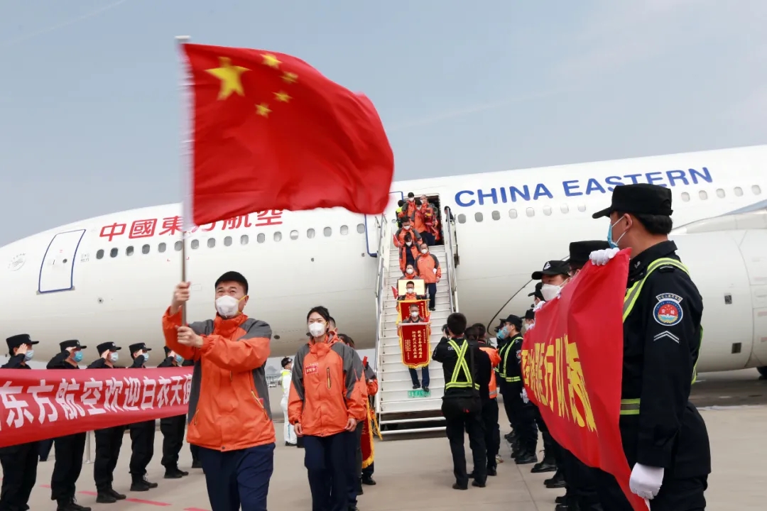 凱旋！西安國際醫(yī)學(xué)中心醫(yī)院支援湖北醫(yī)療隊回家