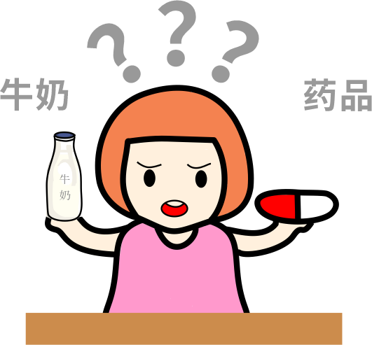 謹記！這些藥別和牛奶一起吃