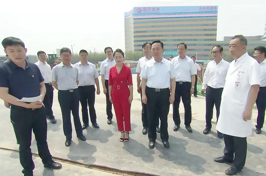 省委常委、市委書記王浩親臨西安國際醫(yī)學中心醫(yī)院檢查指導健康西安建設(shè)工作