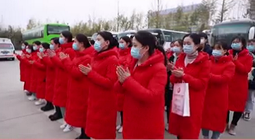 再出發(fā)！核酸檢測(cè)隊(duì)支援未央