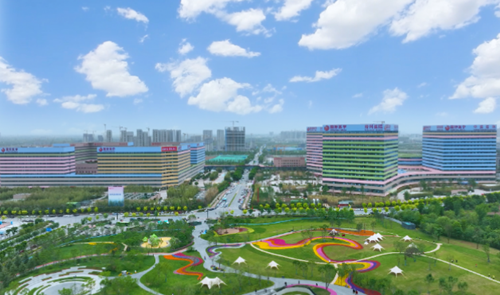 “高空”視角看“西安國際醫(yī)學(xué)中心醫(yī)院”！